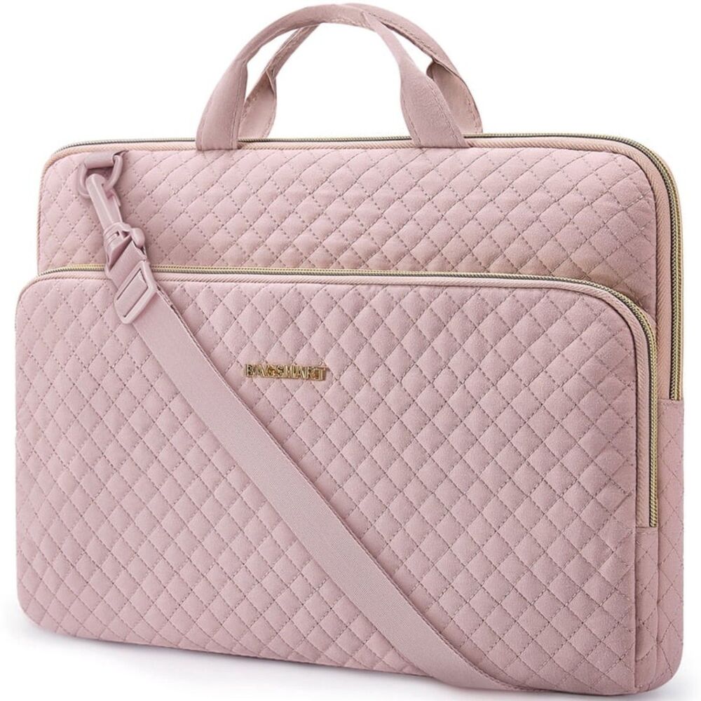 Pink Laptop Shoulder Sleeve Bag NEW